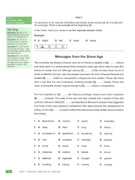 Fce Exam 2013 Answers PDF