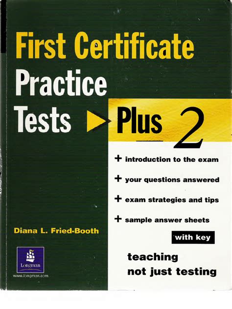 Fce Practice Tests Plus 2 Answers Reader