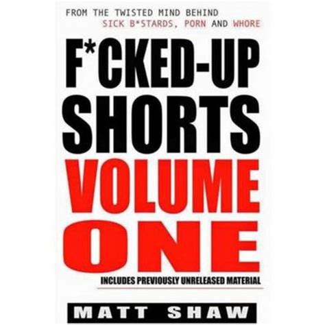 Fcked-Up Shorts VOLUME ONE PDF