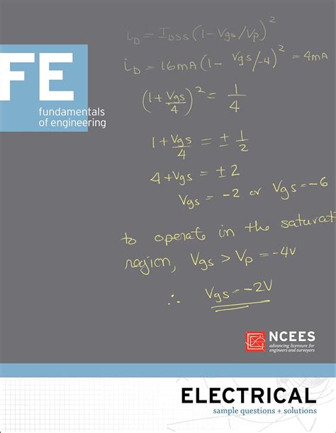 Fe Electrical Sample Questions And Solutions Book Doc