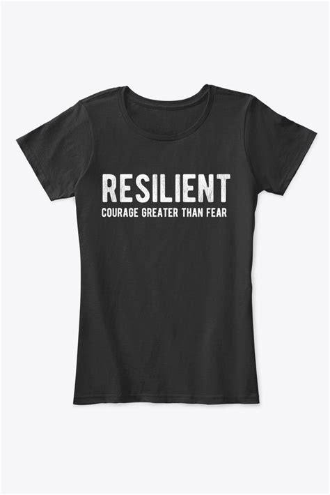 Fear Less: Embrace Courage and Resilience with Confidence-Boosting Shirts