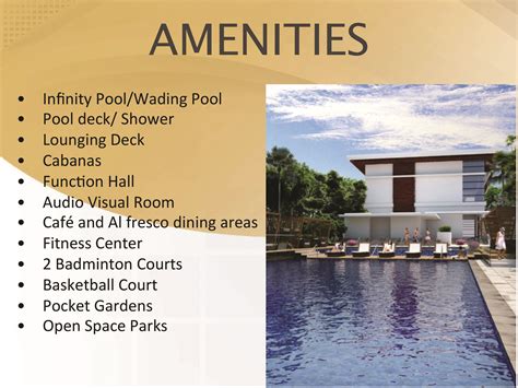 Features and Amenities