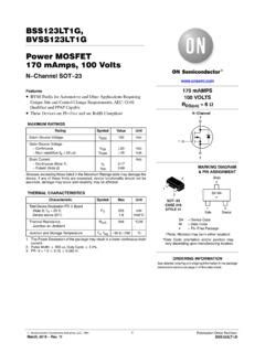 Features and Benefits of BVSS123LT1G