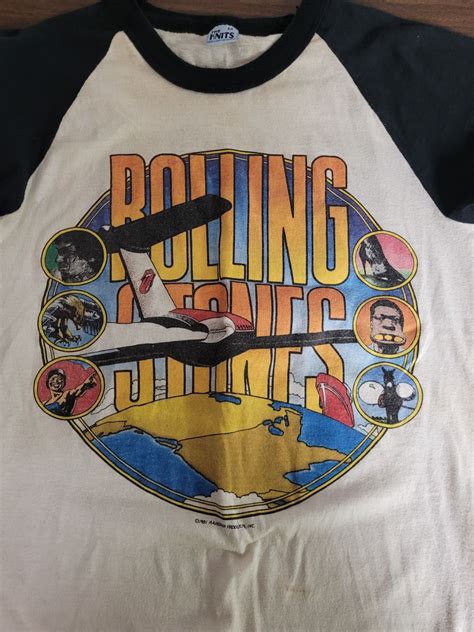 Features of the 1981 Rolling Stones Concert T-Shirt