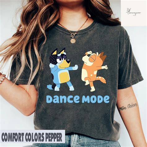 Features of the Bluey Dance Mode Shirt