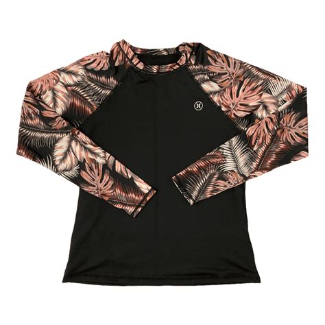 Features of the Hurley Women's Long Sleeve Rashguard UPF 50