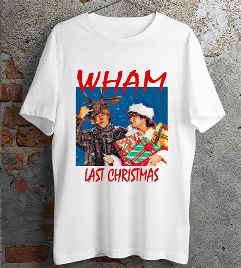 Features of the Wham! Last Christmas Shirt