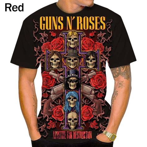 Features that Make Guns N' Roses T-Shirts Unique: