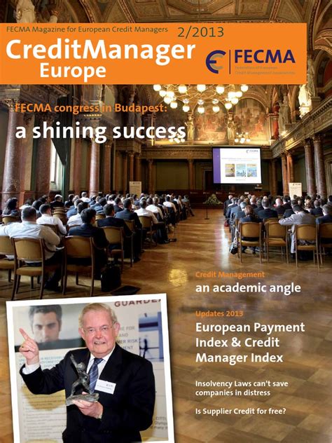 Fecma Congress In Budapest: A Shining Success PDF Reader