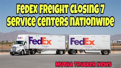 FedEx Closing 7 Service Centers: Implications for Customers and Industry