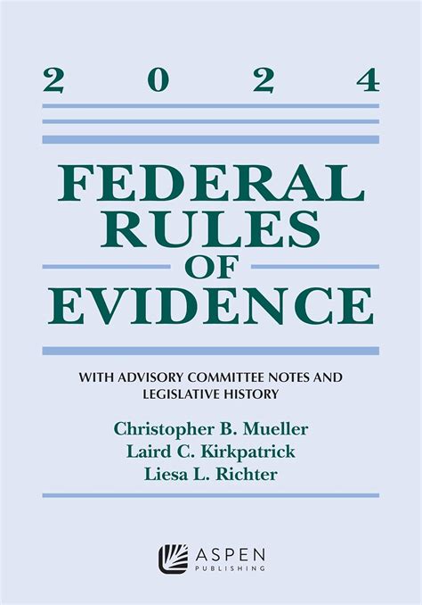 Federal Rules Evidence Legislative Supplements PDF