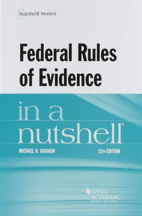 Federal Rules of Evidence in a Nutshell Nutshells Epub