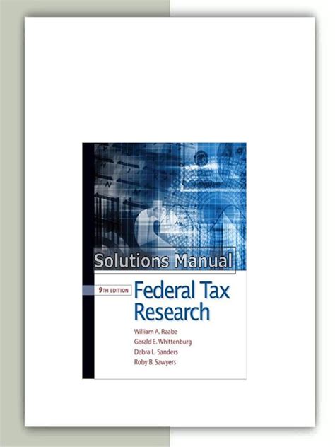 Federal Tax Research 9th Edition Kindle Editon