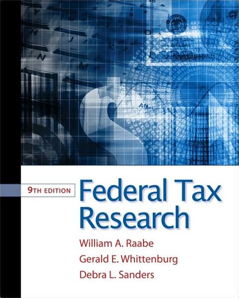 Federal Tax Research 9th Edition Answers Raabe Kindle Editon