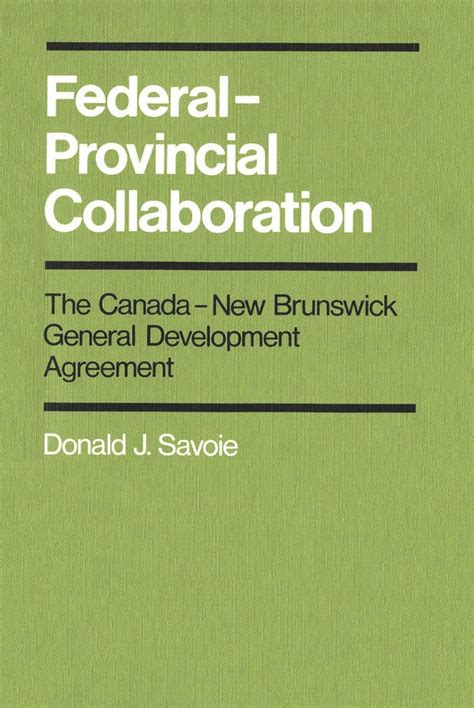 Federal-Provincial Collaboration PDF