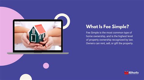 Fee Simple: