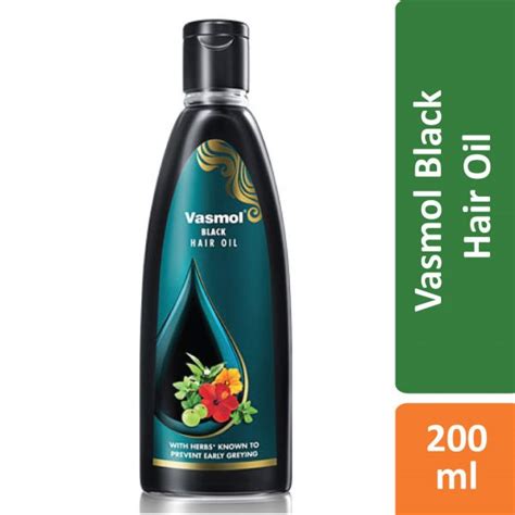 Feel the Power of Healthy, Black Hair with Vasmol Black Hair Oil