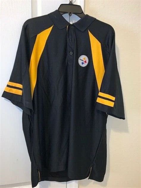 Feel the Spirit and Glory of Steelers with a Polo Golf Shirt: A Testament to Your Fandom!