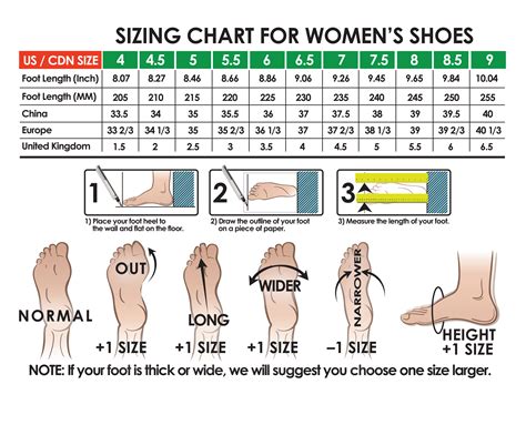 Feet Width Chart: A Comprehensive Guide to Measuring and Understanding Foot Width