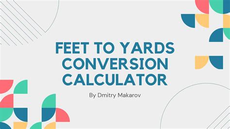 Feet to Yards Converter: Convert Measurements with Ease