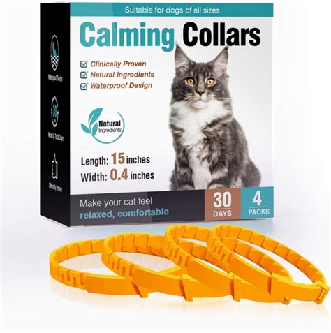 Feline Calming Collars: A Comprehensive Guide to Soothing Your Cat's Anxiety