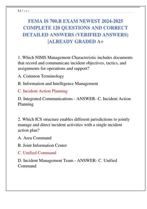 Fema Is 120 Answer Key Epub