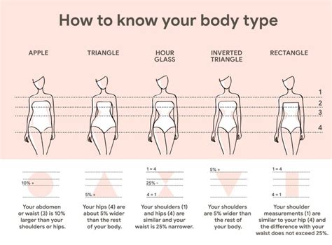 Female Body Shape Chart