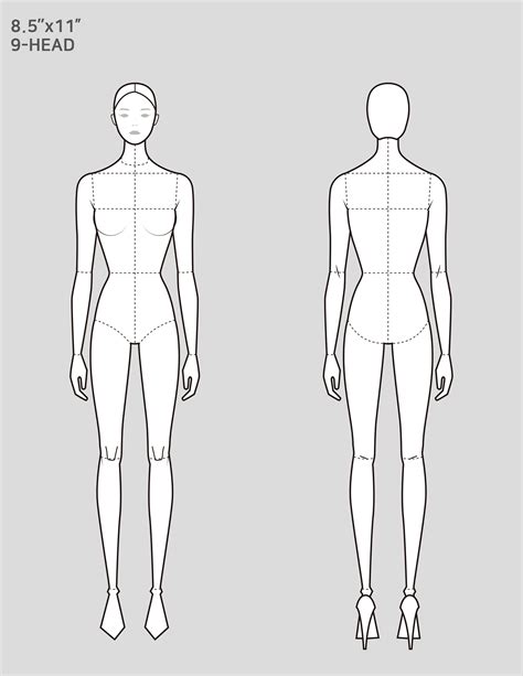 Female Body Template