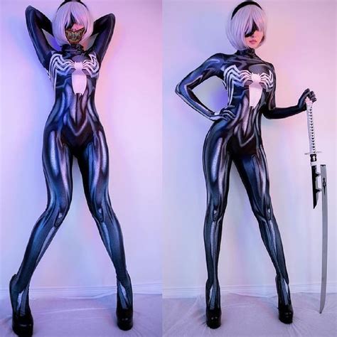 Female Venom Cosplay: Embracing the Dark Symbiote's Allure