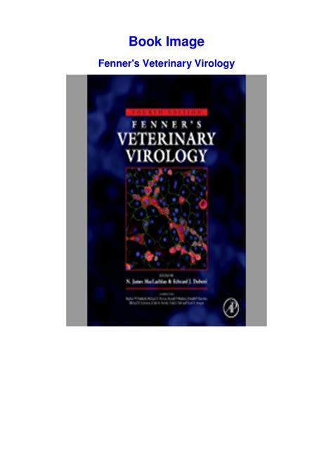 Fenner.s.Veterinary.Virology Ebook Reader