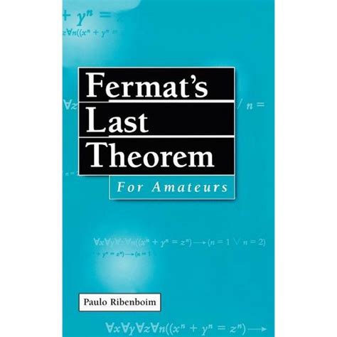 Fermat's Last Theorem for Amateurs Reader