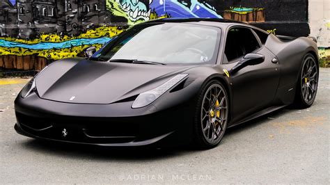 Ferrari Black on Black