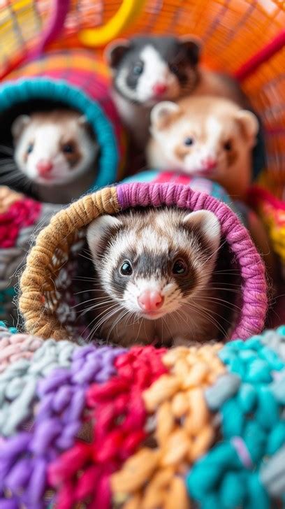 Ferrets: Curious and Delightful Pets