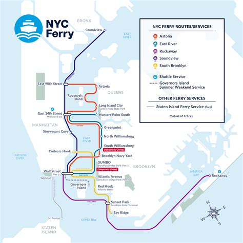 Ferry Routes and Schedules