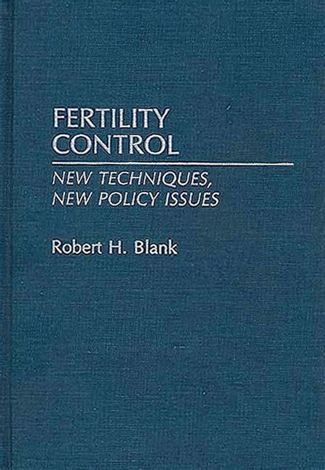 Fertility Control New Techniques PDF