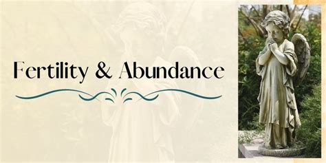 Fertility and abundance: