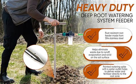 Fertilizer Dispenser for Deep Root Tree Feeders: A Smart Approach to Tree Care