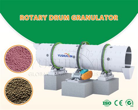 Fertilizer Rotary Drum Granulator: A Comprehensive Guide to Size, Cost, and Capacity