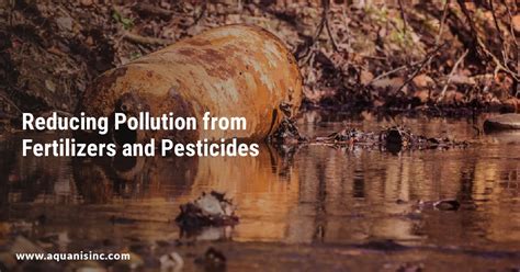 Fertilizer Use and Water Pollution: A Critical Issue