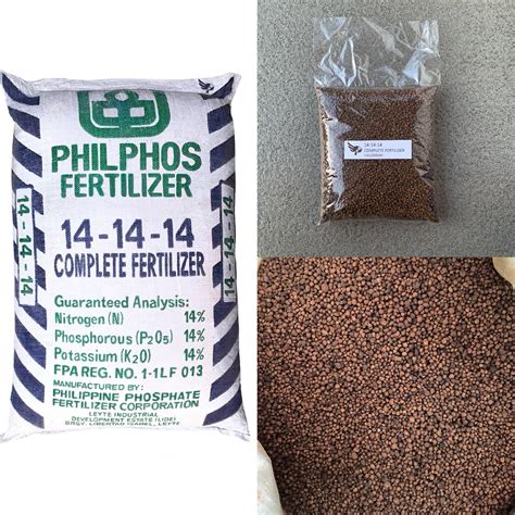 Fertilizer with 14-14-14 Nitrogen