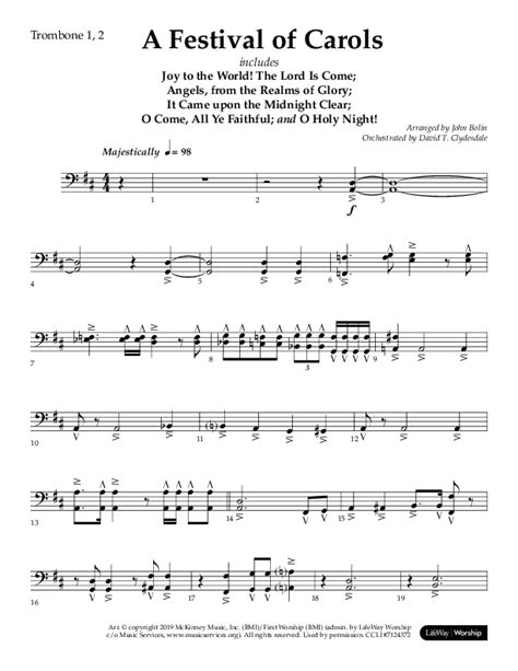 Festival of Carols Satb Reader