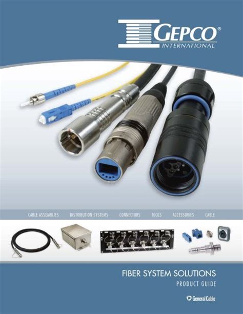 Fiber System Solutions Gepco Epub