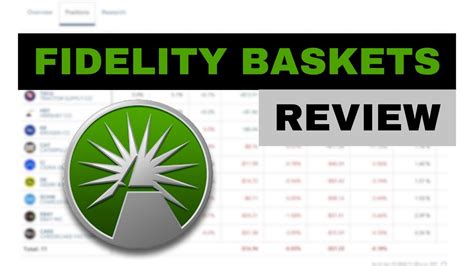 Fidelity Baskets: Unleashing the Potential of a Versatile Investment Tool