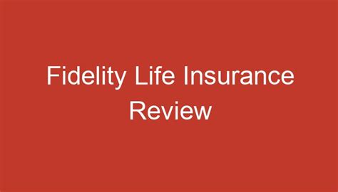 Fidelity Life Insurance Reviews: 500+ Real Customer Experiences