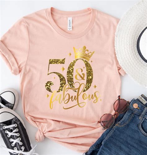 Fifty and Fabulous Shirts: A Statement of Empowerment