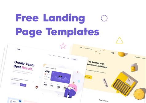 Figma Landing Page Template Free