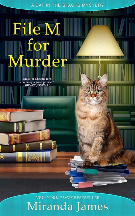 File M for Murder Cat in the Stacks Mystery Kindle Editon