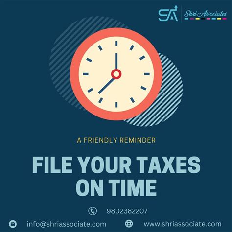 File your taxes on time.