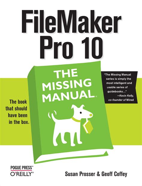 FileMaker Pro 10 The Missing Manual Kindle Editon