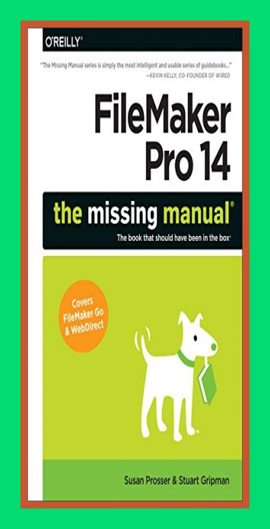 FileMaker Pro 14 The Missing Manual Epub